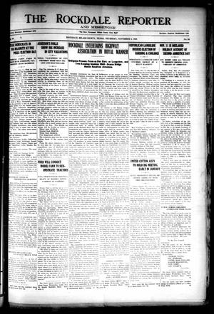 The Rockdale Reporter and Messenger (Rockdale, Tex.), Vol. 48, No. 36, Ed. 1 Thursday, November 4, 1920