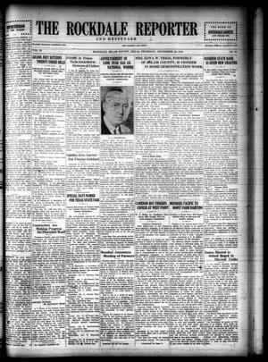The Rockdale Reporter and Messenger (Rockdale, Tex.), Vol. 56, No. 31, Ed. 1 Thursday, September 20, 1928