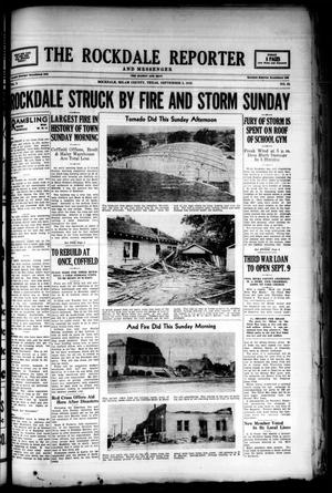 The Rockdale Reporter and Messenger (Rockdale, Tex.), Vol. 71, No. 31, Ed. 1 Thursday, September 2, 1943