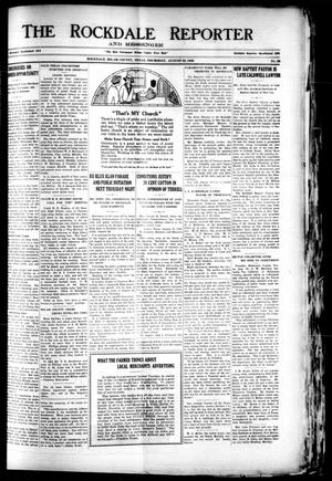 Primary view of object titled 'The Rockdale Reporter and Messenger (Rockdale, Tex.), Vol. [51], No. 26, Ed. 1 Thursday, August 23, 1923'.