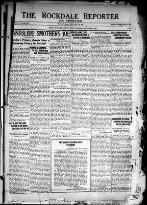 The Rockdale Reporter and Messenger (Rockdale, Tex.), Vol. [48], No. 27, Ed. 1 Thursday, September 2, 1920