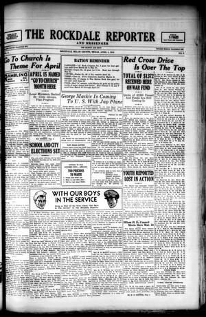 The Rockdale Reporter and Messenger (Rockdale, Tex.), Vol. 71, No. 9, Ed. 1 Thursday, April 1, 1943