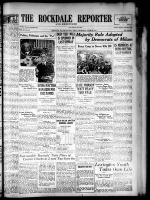 The Rockdale Reporter and Messenger (Rockdale, Tex.), Vol. 60, No. 19, Ed. 1 Thursday, June 23, 1932