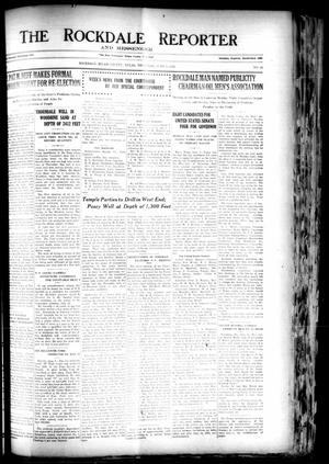 The Rockdale Reporter and Messenger (Rockdale, Tex.), Vol. [50], No. 15, Ed. 1 Thursday, June 8, 1922