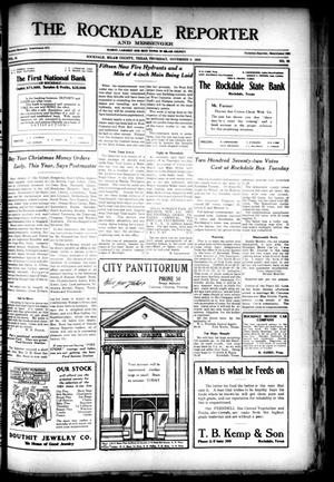 The Rockdale Reporter and Messenger (Rockdale, Tex.), Vol. 44, No. 36, Ed. 1 Thursday, November 9, 1916