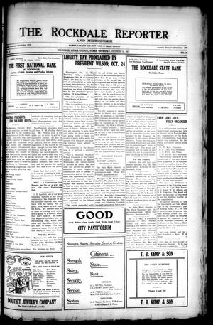 The Rockdale Reporter and Messenger (Rockdale, Tex.), Vol. 45, No. 33, Ed. 1 Thursday, October 18, 1917