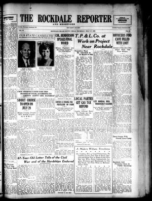 The Rockdale Reporter and Messenger (Rockdale, Tex.), Vol. 58, No. 22, Ed. 1 Thursday, July 17, 1930