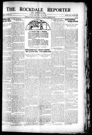 Primary view of object titled 'The Rockdale Reporter and Messenger (Rockdale, Tex.), Vol. [51], No. 25, Ed. 1 Thursday, August 16, 1923'.