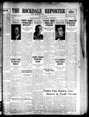 The Rockdale Reporter and Messenger (Rockdale, Tex.), Vol. 58, No. 21, Ed. 1 Thursday, July 10, 1930