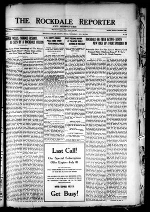 The Rockdale Reporter and Messenger (Rockdale, Tex.), Vol. 49, No. 22, Ed. 1 Thursday, July 28, 1921