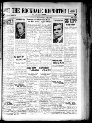The Rockdale Reporter and Messenger (Rockdale, Tex.), Vol. 62, No. 9, Ed. 1 Thursday, April 12, 1934