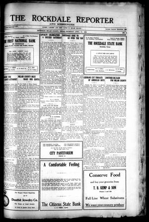 The Rockdale Reporter and Messenger (Rockdale, Tex.), Vol. [46], No. 6, Ed. 1 Thursday, April 11, 1918
