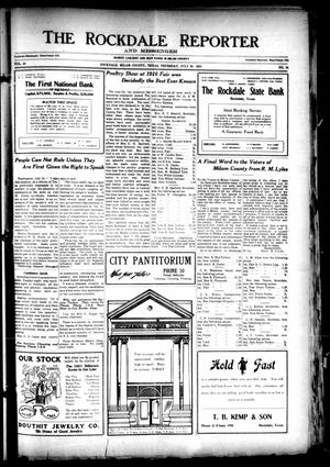 The Rockdale Reporter and Messenger (Rockdale, Tex.), Vol. 44, No. 20, Ed. 1 Thursday, July 20, 1916