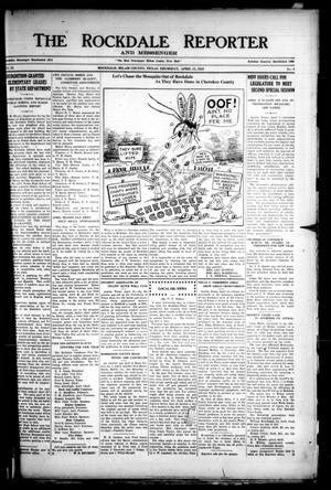 Primary view of object titled 'The Rockdale Reporter and Messenger (Rockdale, Tex.), Vol. 51, No. 7, Ed. 1 Thursday, April 12, 1923'.