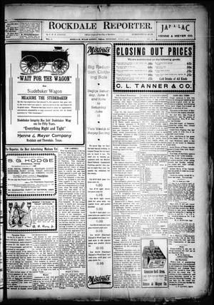 Rockdale Reporter. (Rockdale, Tex.), Vol. 13, No. 15, Ed. 1 Thursday, June 7, 1906
