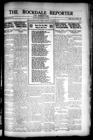 The Rockdale Reporter and Messenger (Rockdale, Tex.), Vol. 48, No. 44, Ed. 1 Thursday, December 30, 1920