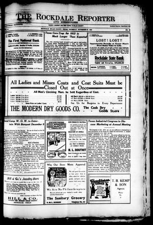 The Rockdale Reporter and Messenger (Rockdale, Tex.), Vol. 40, No. 38, Ed. 1 Thursday, November 27, 1913