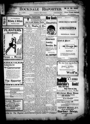 Rockdale Reporter. (Rockdale, Tex.), Vol. 09, No. 09, Ed. 1 Thursday, March 27, 1902