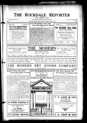 The Rockdale Reporter and Messenger (Rockdale, Tex.), Vol. 42, No. 7, Ed. 1 Thursday, April 22, 1915