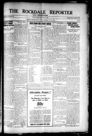 The Rockdale Reporter and Messenger (Rockdale, Tex.), Vol. 49, No. 19, Ed. 1 Thursday, July 7, 1921
