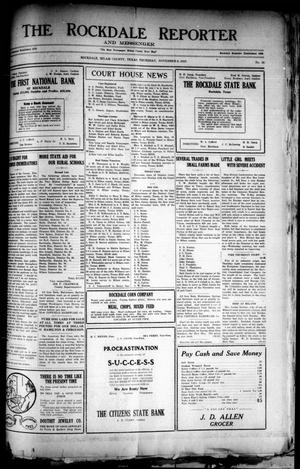 The Rockdale Reporter and Messenger (Rockdale, Tex.), Vol. 47, No. 36, Ed. 1 Thursday, November 6, 1919