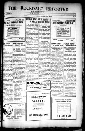 The Rockdale Reporter and Messenger (Rockdale, Tex.), Vol. 47, No. 16, Ed. 1 Thursday, June 19, 1919
