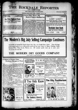 The Rockdale Reporter and Messenger (Rockdale, Tex.), Vol. 40, No. 20, Ed. 1 Thursday, July 24, 1913