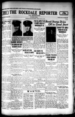 The Rockdale Reporter and Messenger (Rockdale, Tex.), Vol. 70, No. 22, Ed. 1 Thursday, July 2, 1942