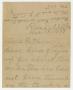 Primary view of [Letter to Dr. Joseph Pound from Mittie Pound Sorrell, December 17, 1909]