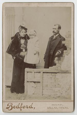 [Portrait of Girl and Parents]
