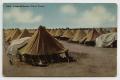 Postcard: [Postcard of Camp MacArthur Tents]