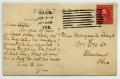 Thumbnail image of item number 2 in: '[Postcard of Camp MacArthur Mess Line]'.