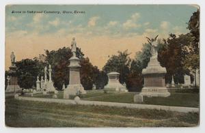 [Postcard of Oakwood Cemetery]