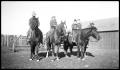 Primary view of [Four People on Horseback]