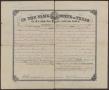 Thumbnail image of item number 2 in: '[Land Grant Certificate Presented to George L. Leigh, October 25, 1890]'.