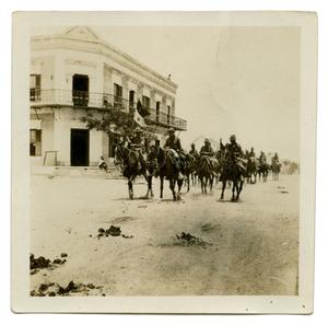 [Photograph of Soldiers Riding on Horses]