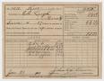Thumbnail image of item number 3 in: '[Tax Documents from 1898, 1899, and 1900]'.