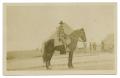 Thumbnail image of item number 1 in: '[Photograph of Soldier on a Horse]'.