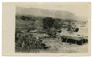 Primary view of object titled '[Photograph of Small Village]'.