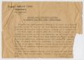 Thumbnail image of item number 1 in: '[Report on an Incident at the Foreign National Camp in Ziegenberg, Germany]'.