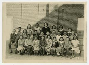 Primary view of [Photograph of a Group of Young Students]