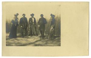 Primary view of object titled '[Photograph of a Group of Five People]'.