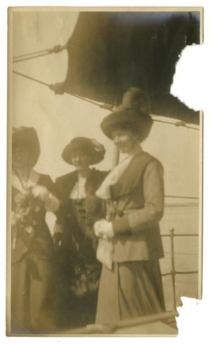 Primary view of object titled '[Photograph of Mathilda Alice Sweeney in a Jacket]'.