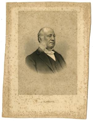 Primary view of object titled '[Portrait of James Moreau Brown]'.