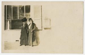 Primary view of object titled '[Photograph of Rebecca Ashton Brown and Matilda Alice Sweeney]'.