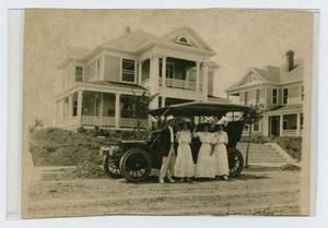 Primary view of object titled '[Photograph of John Philip Bahl's Home in Waco, Texas]'.