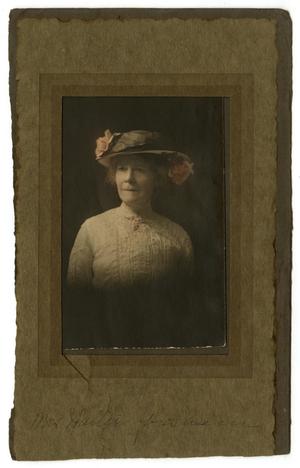 Primary view of object titled '[Portrait of Josephine Gresham]'.