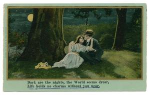 Primary view of object titled '[Illustrated Song Postcard, "One Sight of You": Part 2]'.