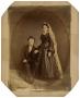 Photograph: [Portrait of a Newly Married Couple, John Philip Bahl and Anna 'Katha…