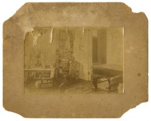 Primary view of object titled '[Photograph of the Parlor in Ashton Villa]'.